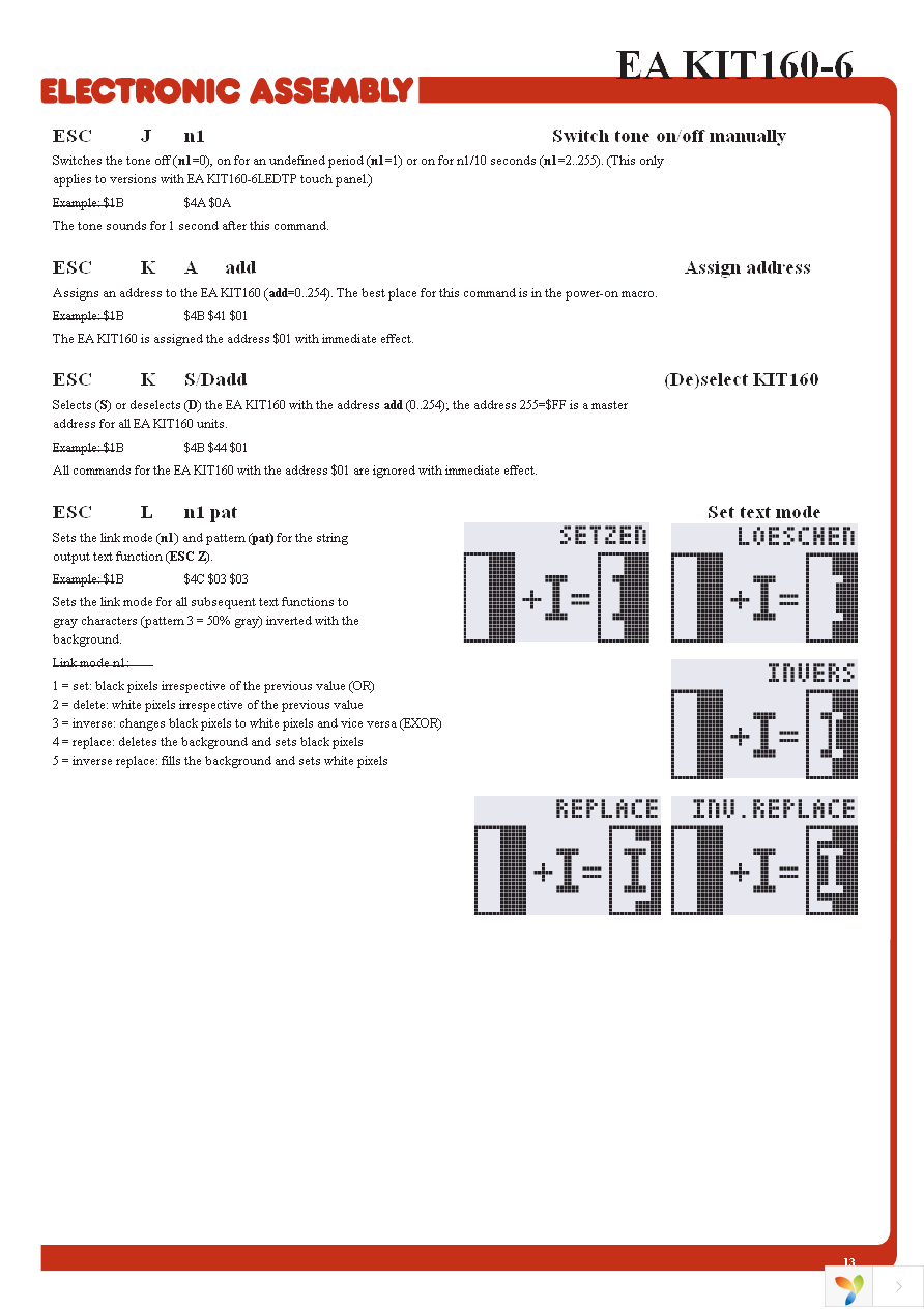 EA KIT160-6LWTP Page 13